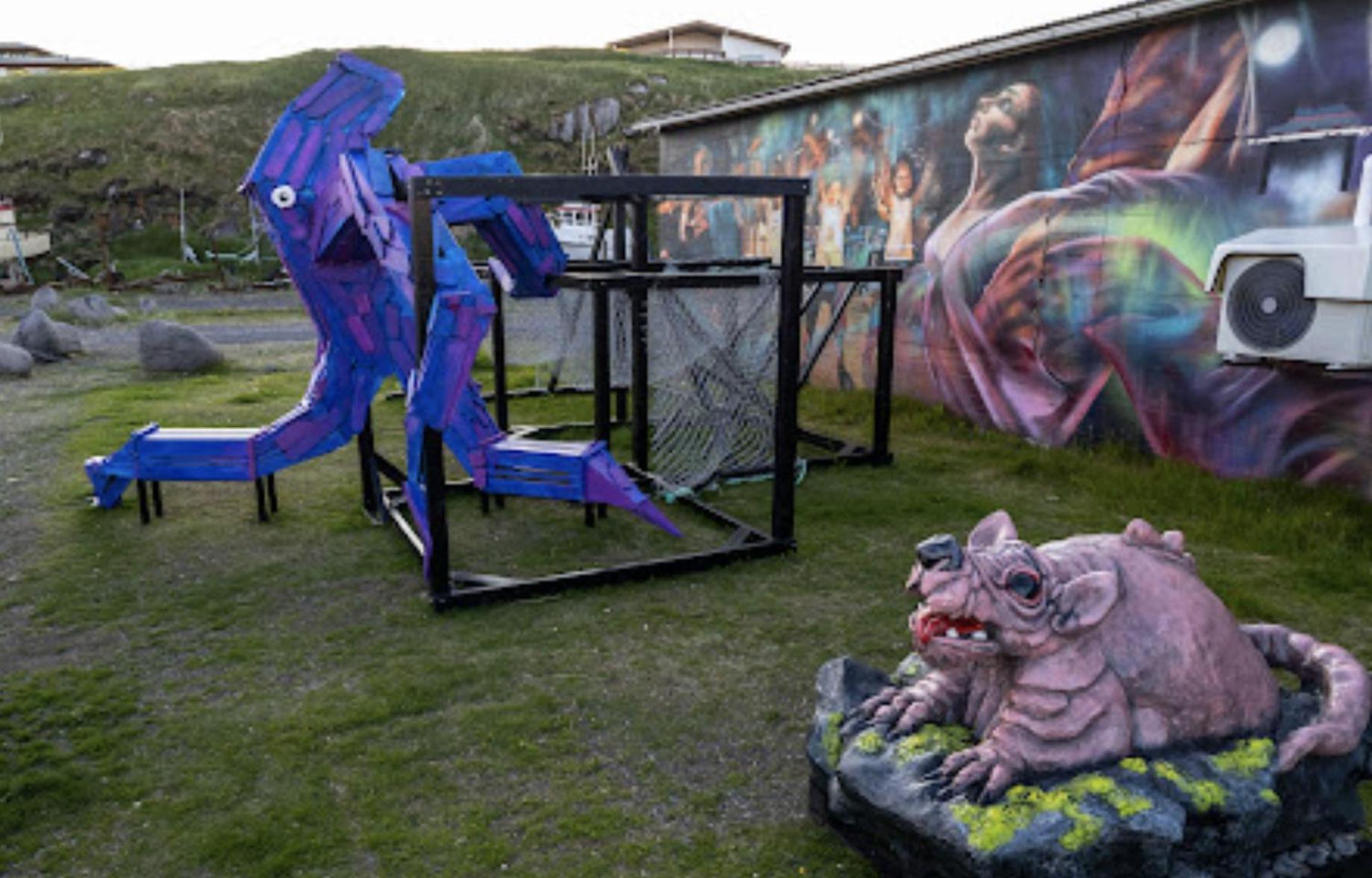 The Freezer Hostel & Culture Center Hellissandur Exterior photo